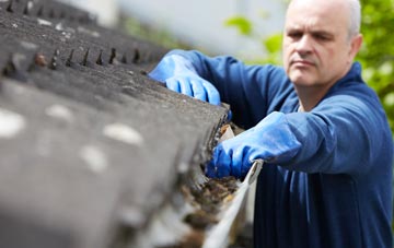 cleaning and inspecting Felixstowe Ferry roofs